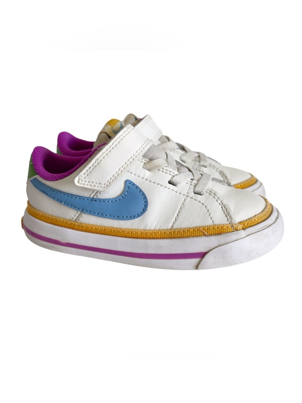 Nike Court Legacy Casual Sneakers Athletic Shoes Multicolor DA5382-123 Size 8C